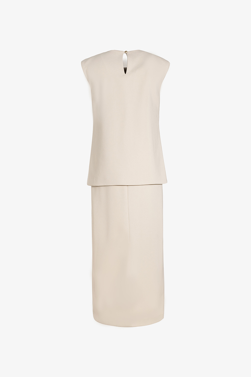 Đầm công sở dáng ôm thân áo đắp chéo