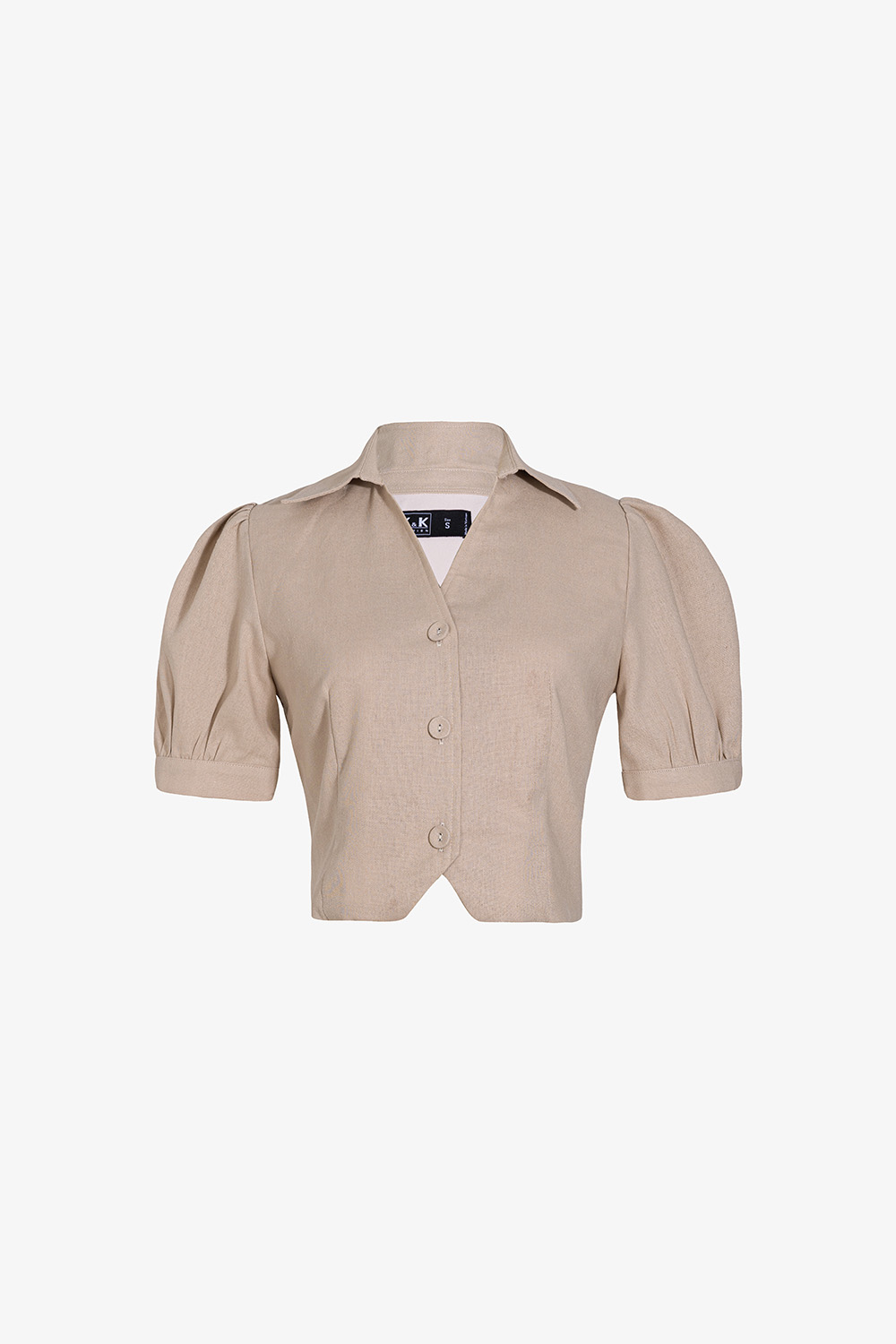 Áo kiểu nữ đẹp dáng croptop tay phồng