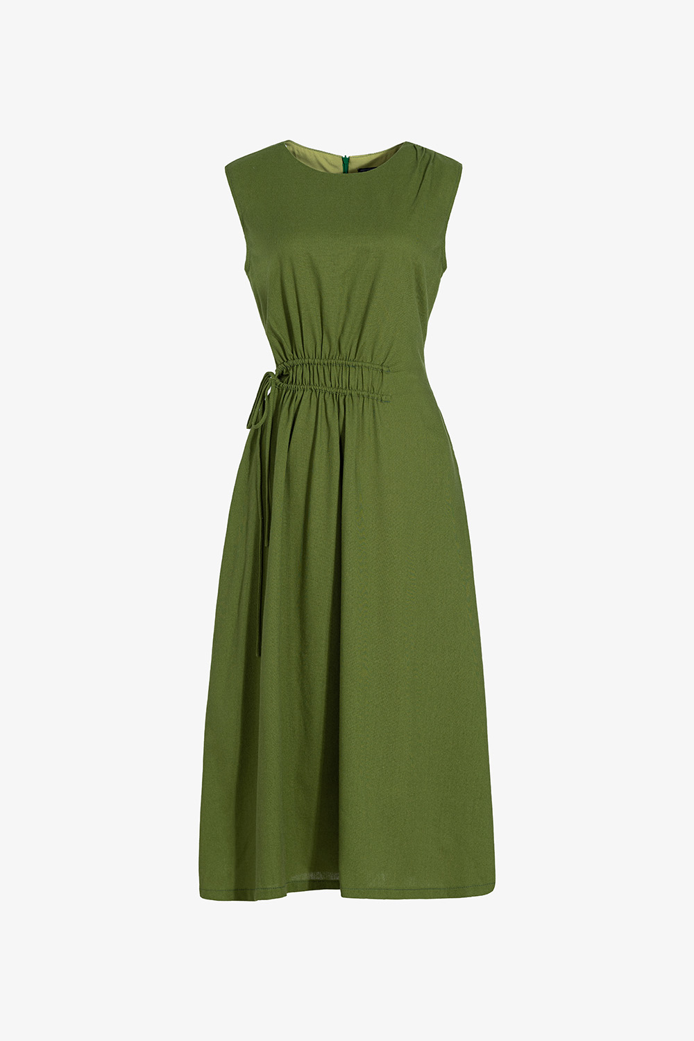 Đầm xòe sát nách eo bo chun