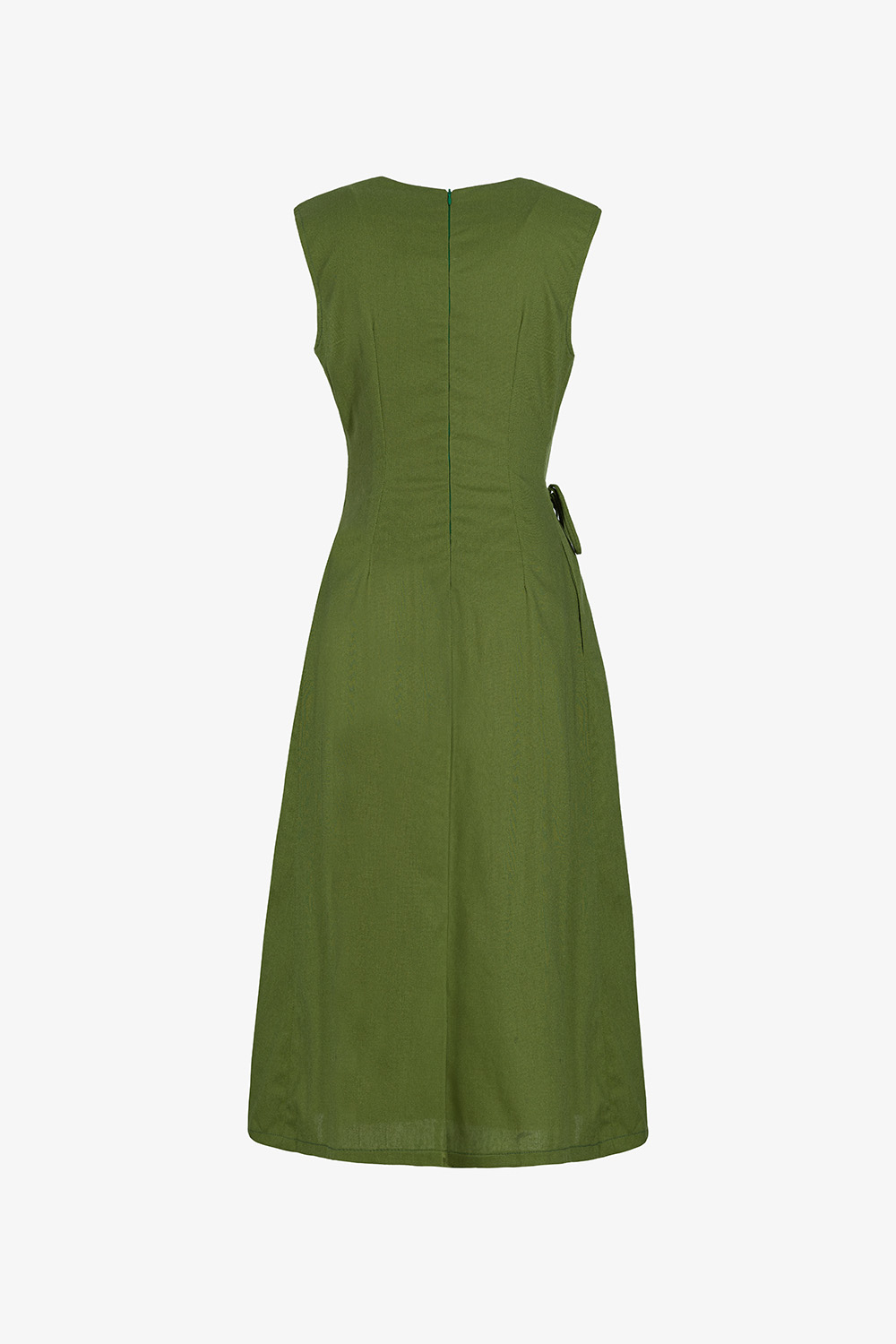 Đầm xòe sát nách eo bo chun