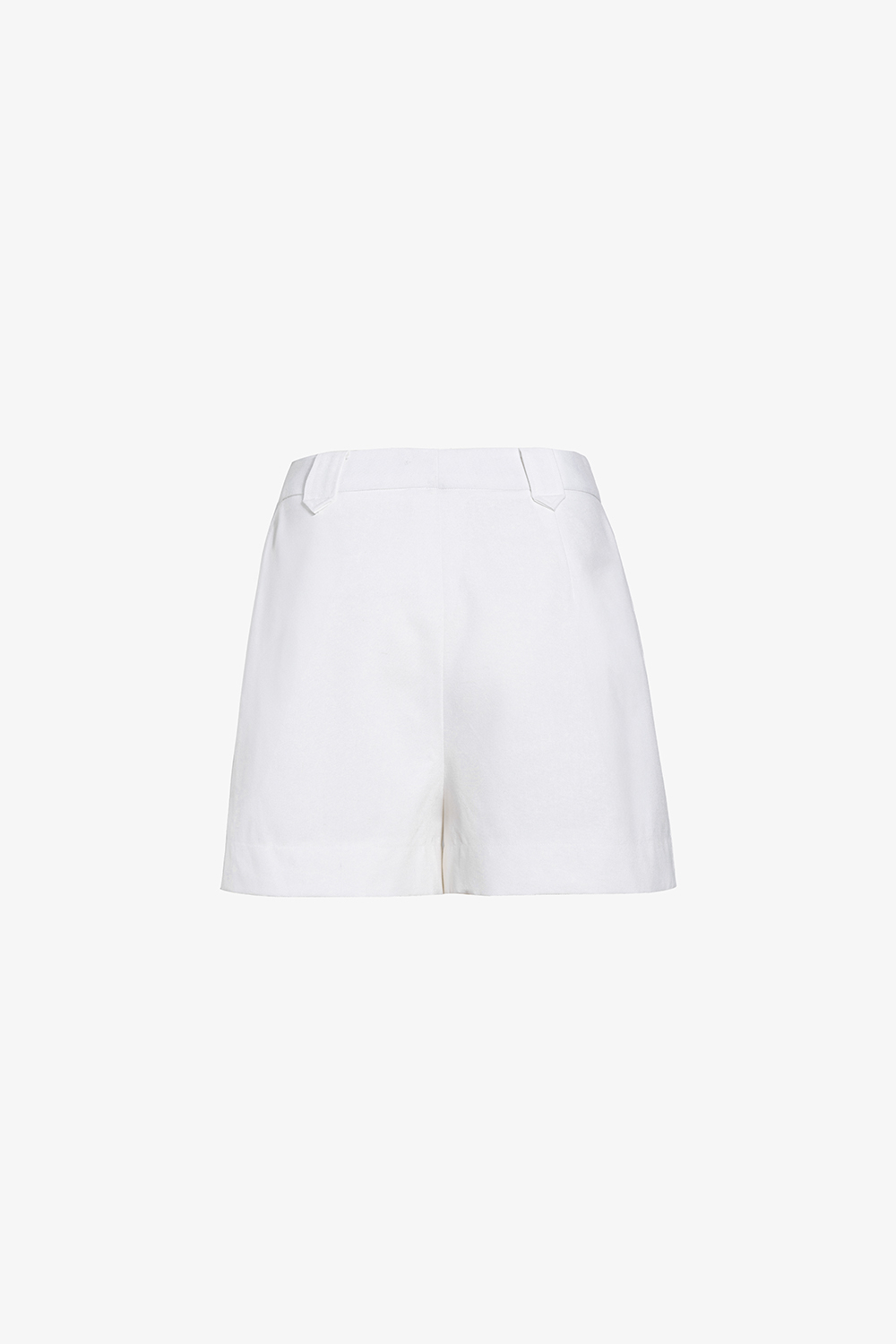 Quần short nữ linen màu trắng