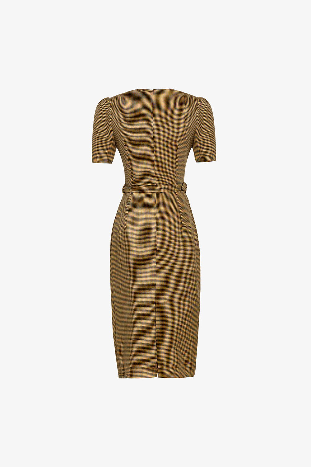 Đầm ôm body công sở cổ vuông cách điệu