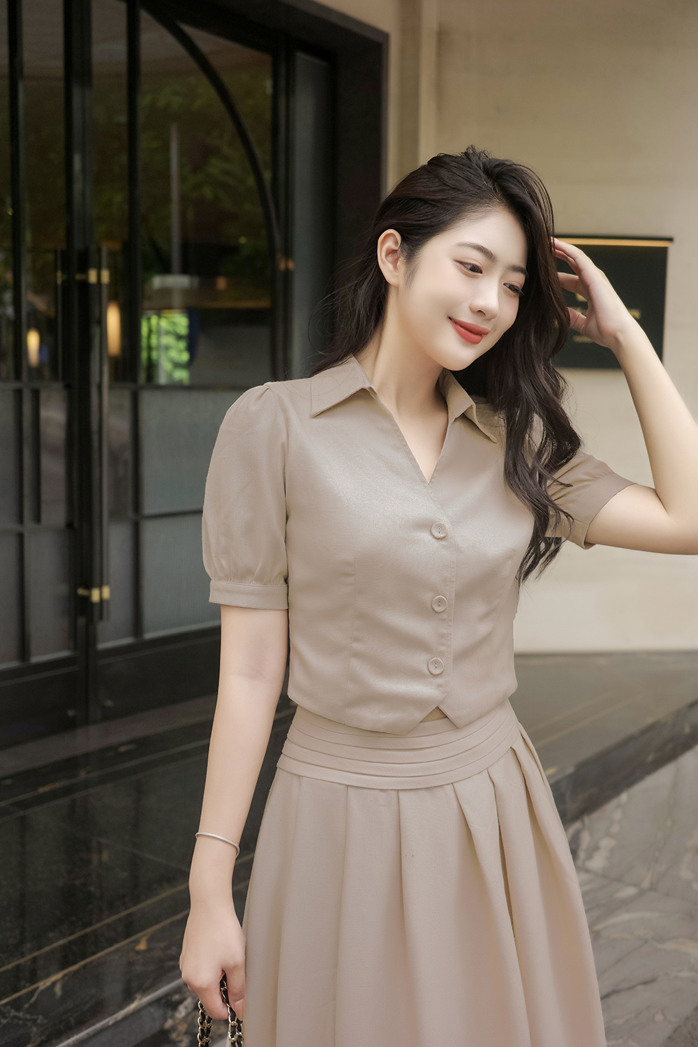 Áo Kiểu Nữ Tay Phồng