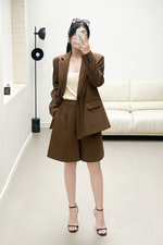 Áo khoác blazer form rộng 2 lớp