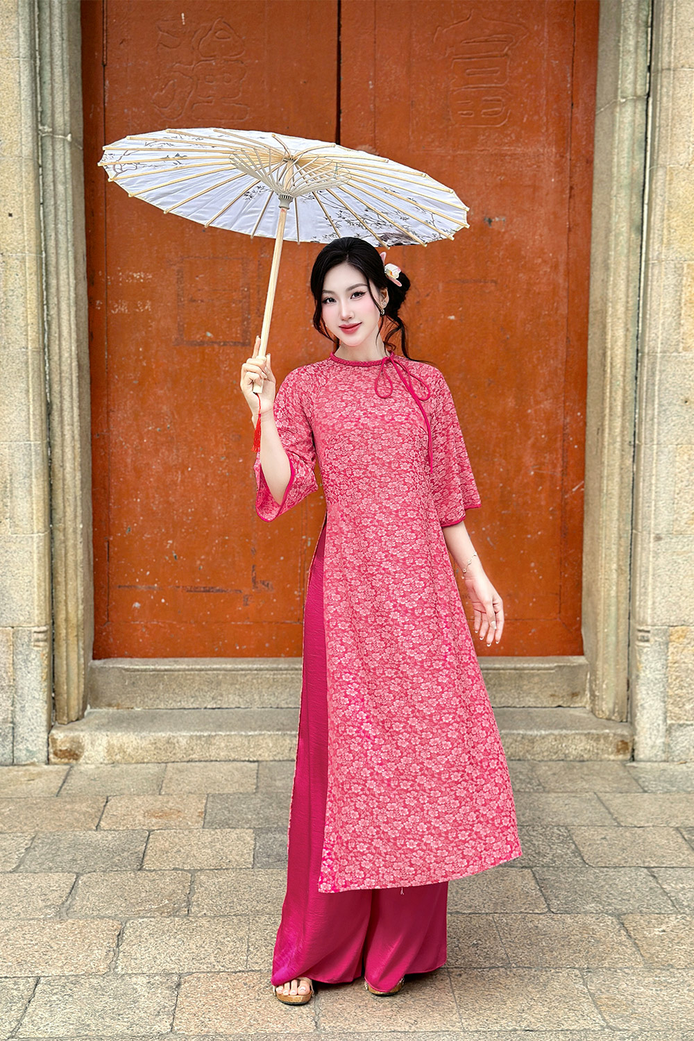 Áo dài Hồng Phúc