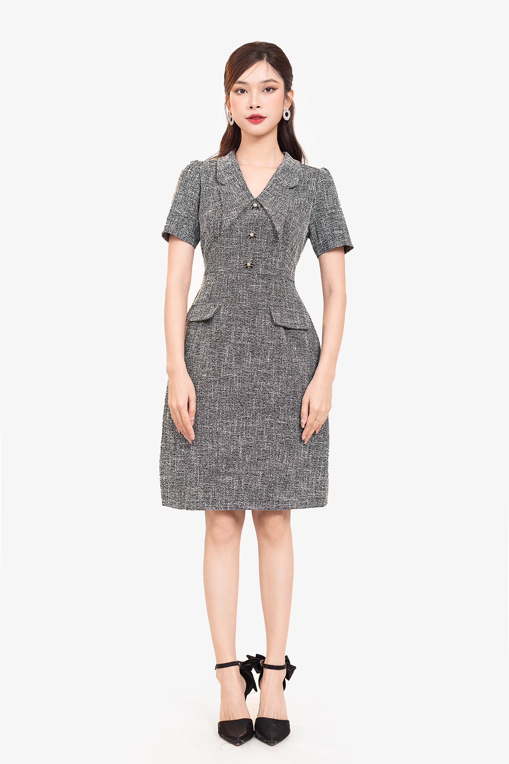 Kieu Trang Zuýp boil trắng xòe ren gấu CV288 – hongvicfashion