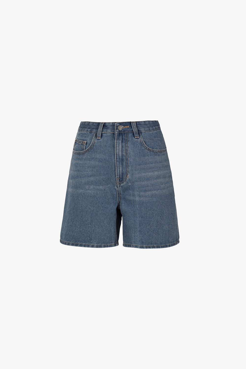 Quần short jean nữ lưng cao