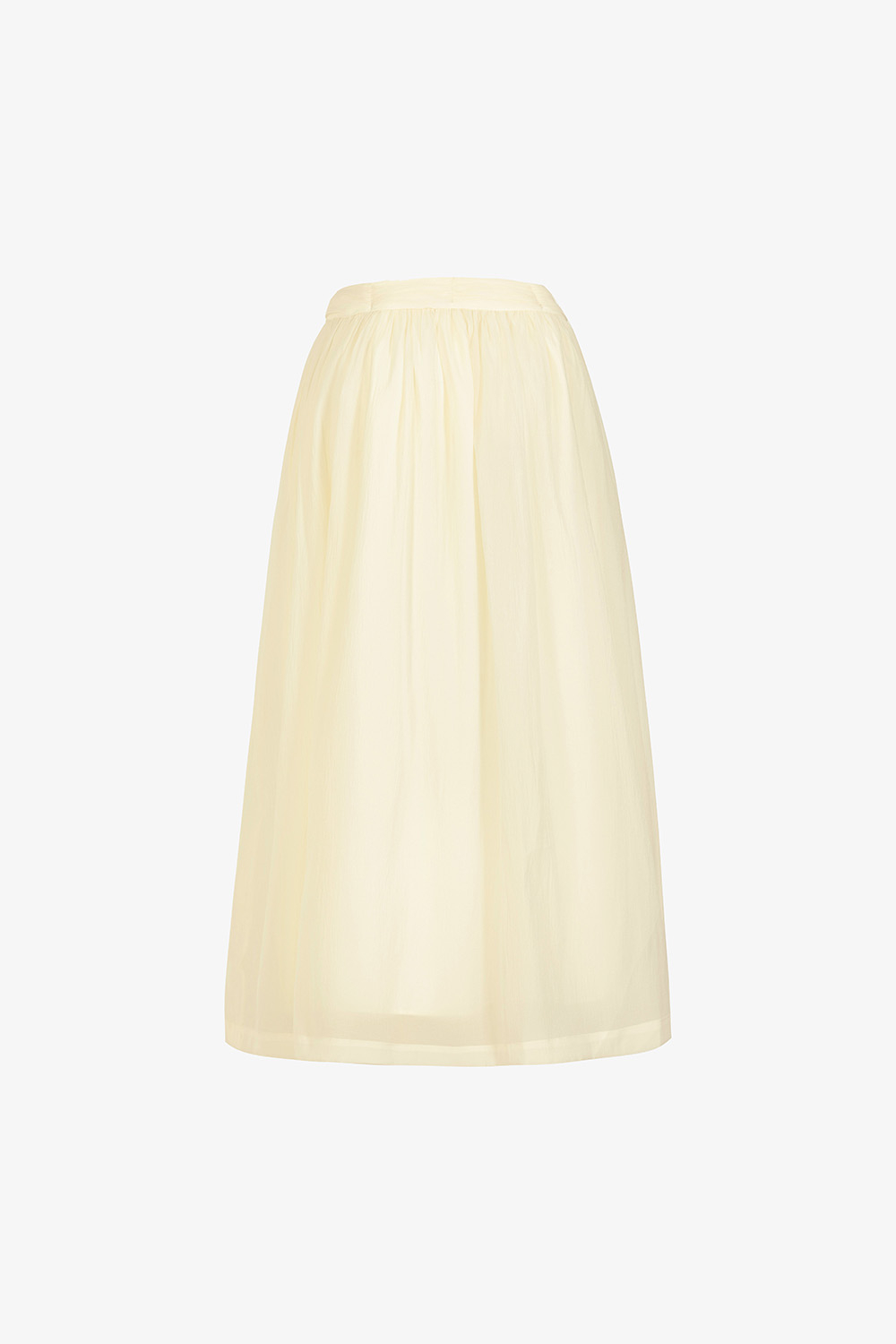 Chân váy nữ dáng xòe dài qua gối