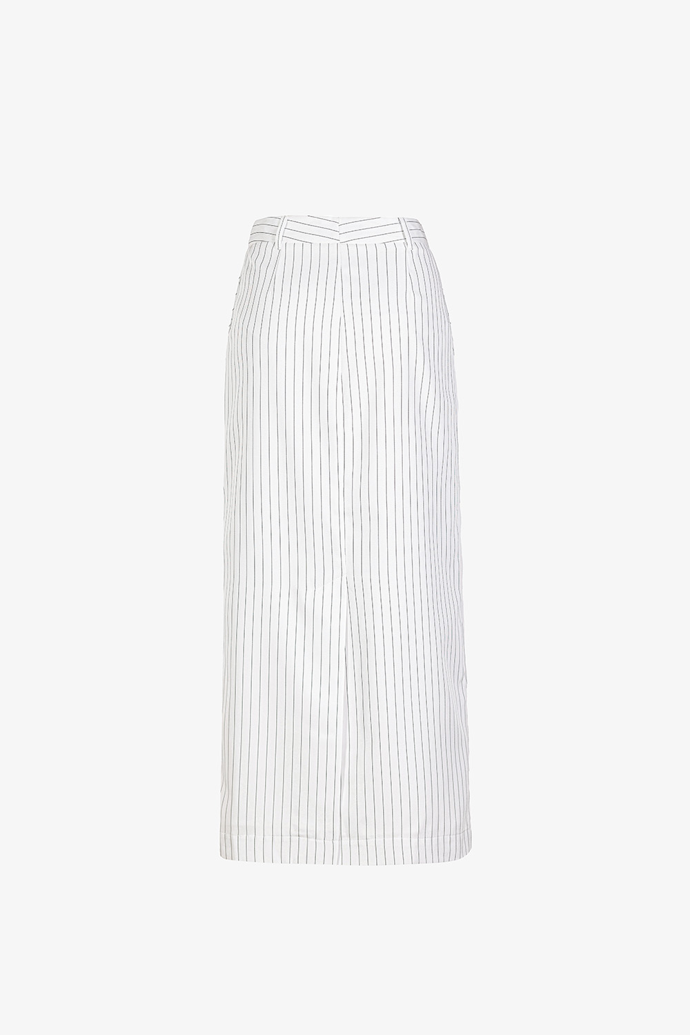 Chân váy suông kẻ sọc dáng dài