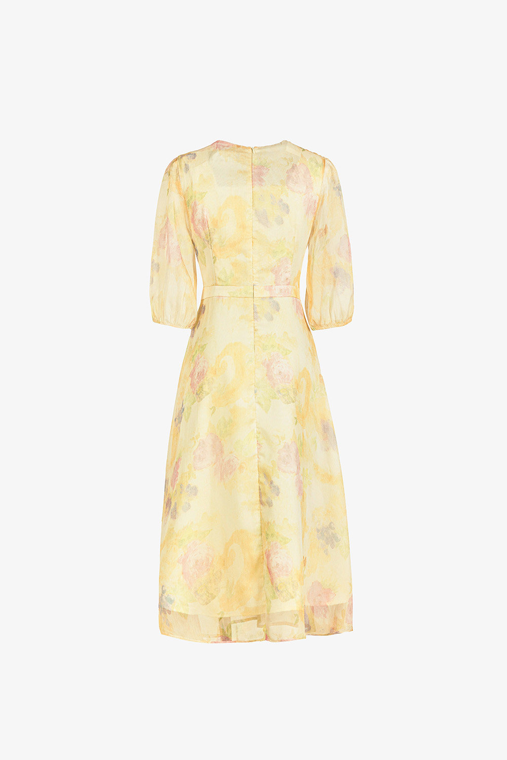 Đầm voan nhiều màu dáng dài tay lỡ