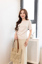 Áo thun nữ lệch vai tay ngắn