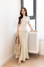 Áo thun nữ lệch vai tay ngắn