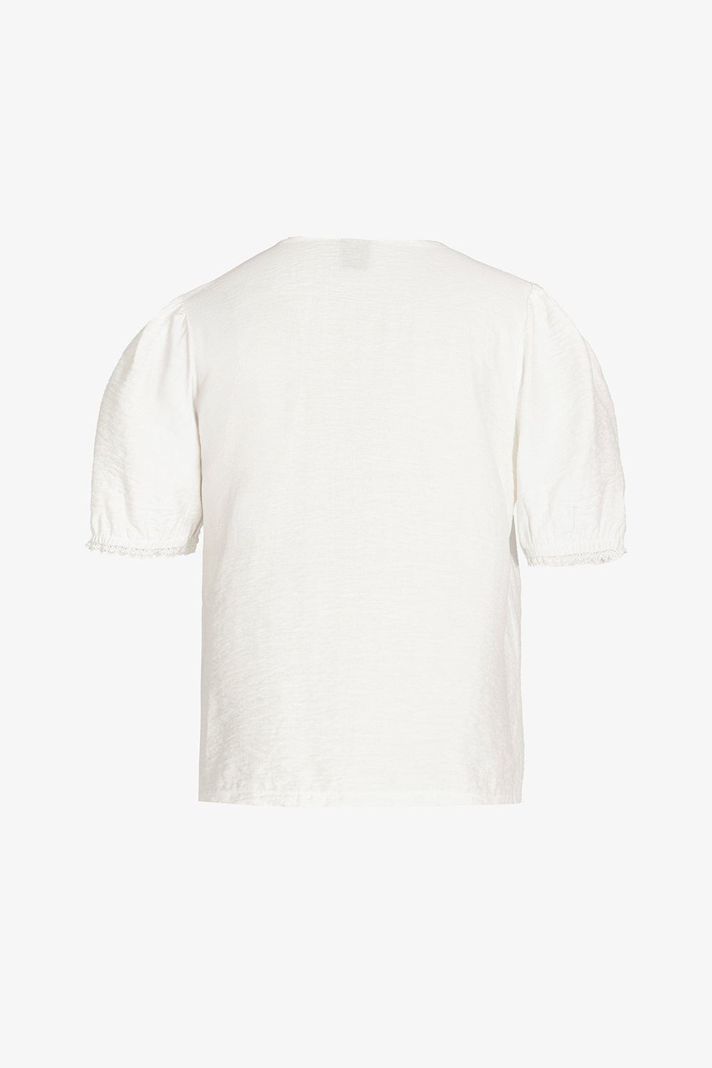 Áo kiểu công sở nữ màu trắng tay lỡ