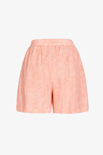 Quần short lưng thun màu hồng