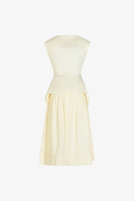 Đầm dự tiệc peplum dáng xòe