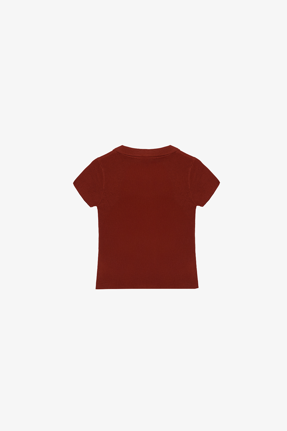 Áo len dệt kim tay chờm màu đỏ