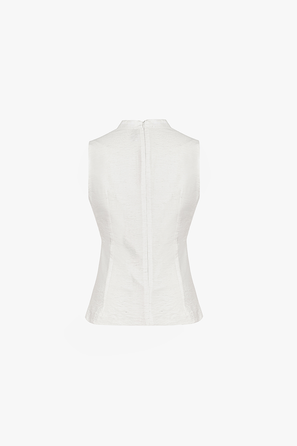 Áo kiểu sát nách cổ V xoắn ngực