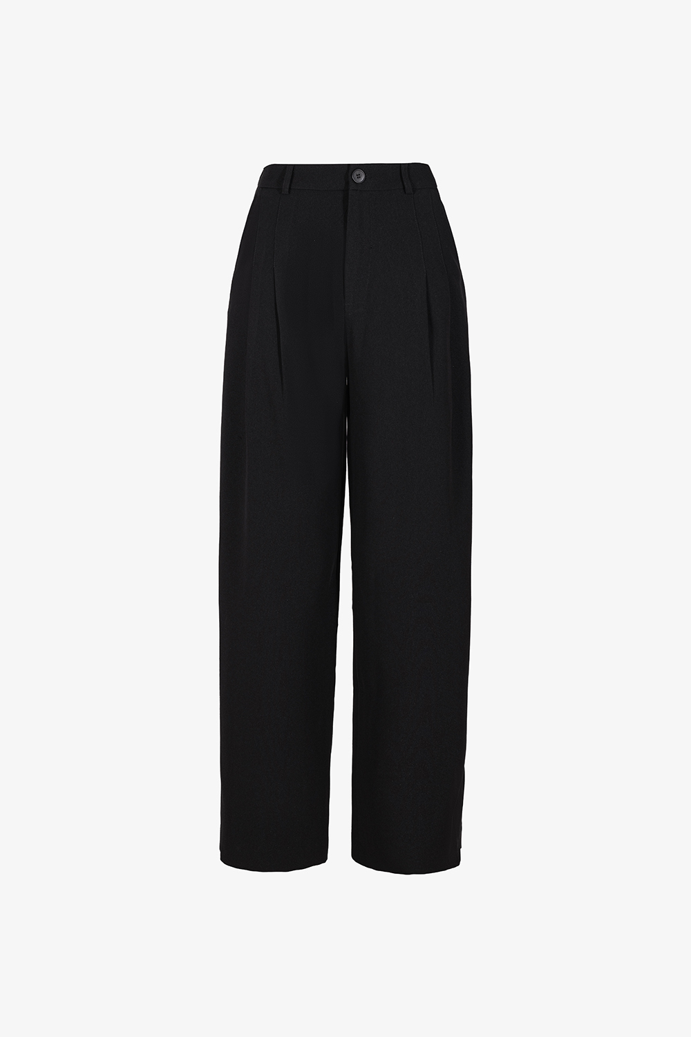 Quần tây công sở nữ màu đen dáng baggy