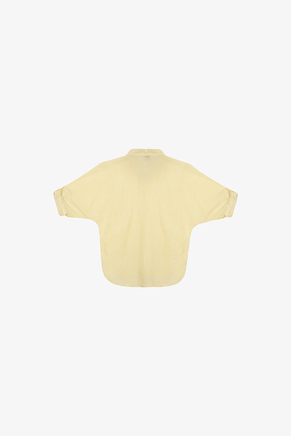 Áo sơ mi nữ công sở kẻ sọc vàng