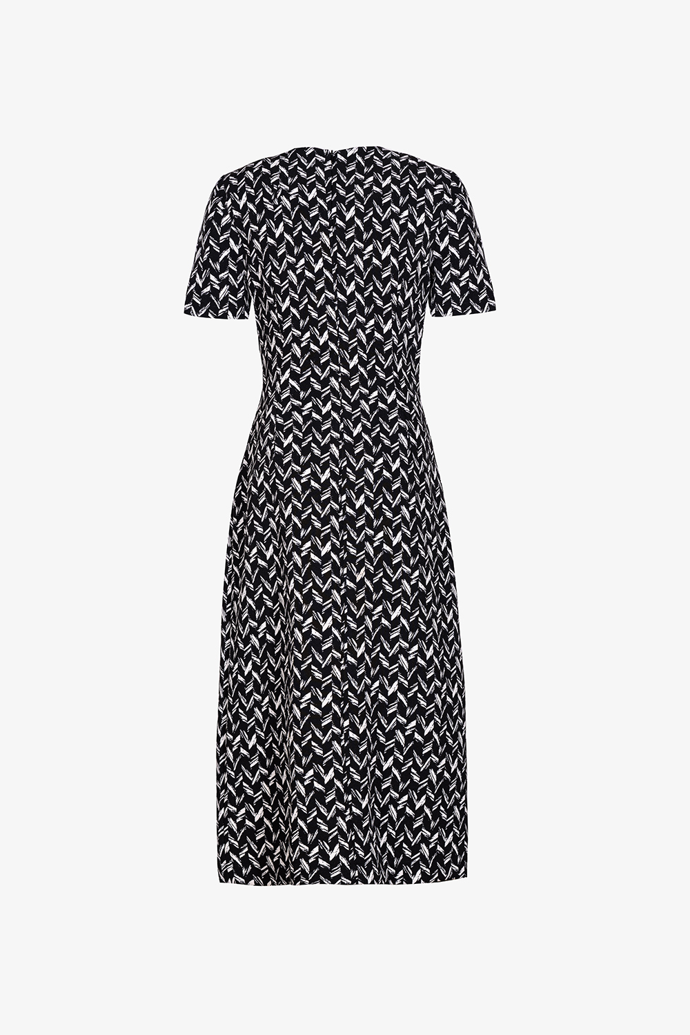 Đầm đen ôm body họa tiết dáng dài