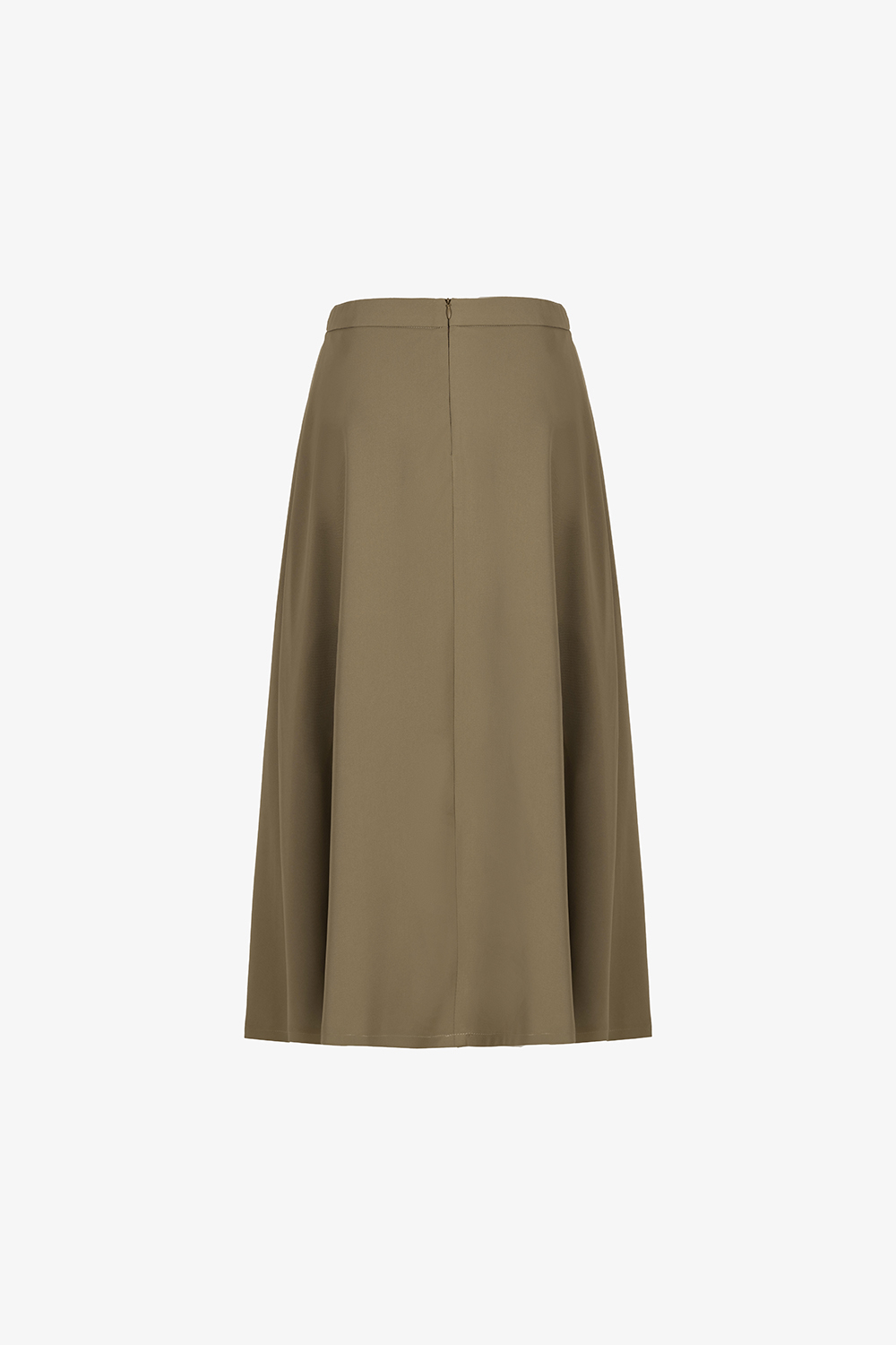 Chân váy xòe công sở màu nâu