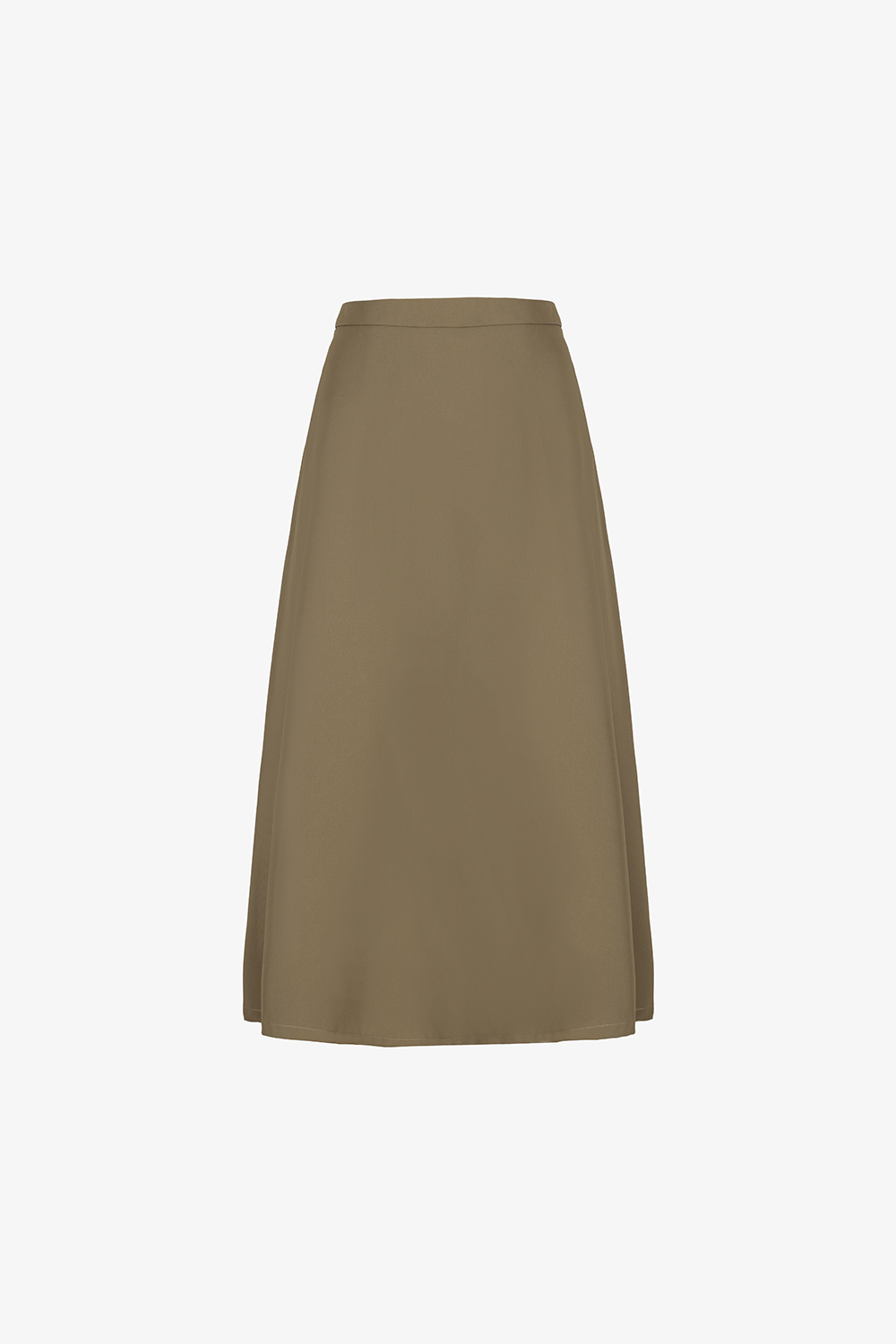 Chân váy xòe công sở màu nâu