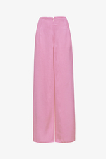 Quần lụa hồng ống suông mặc áo dài