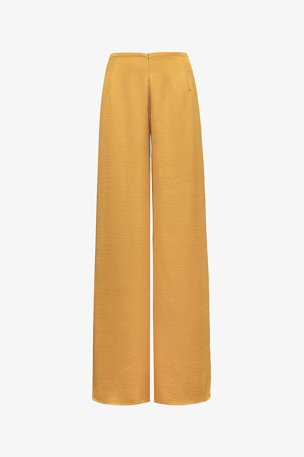 Quần lụa suông mặc áo dài màu vàng mù tạt