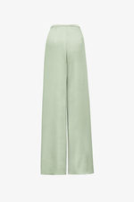 Quần lụa suông mặc áo dài màu xanh mint