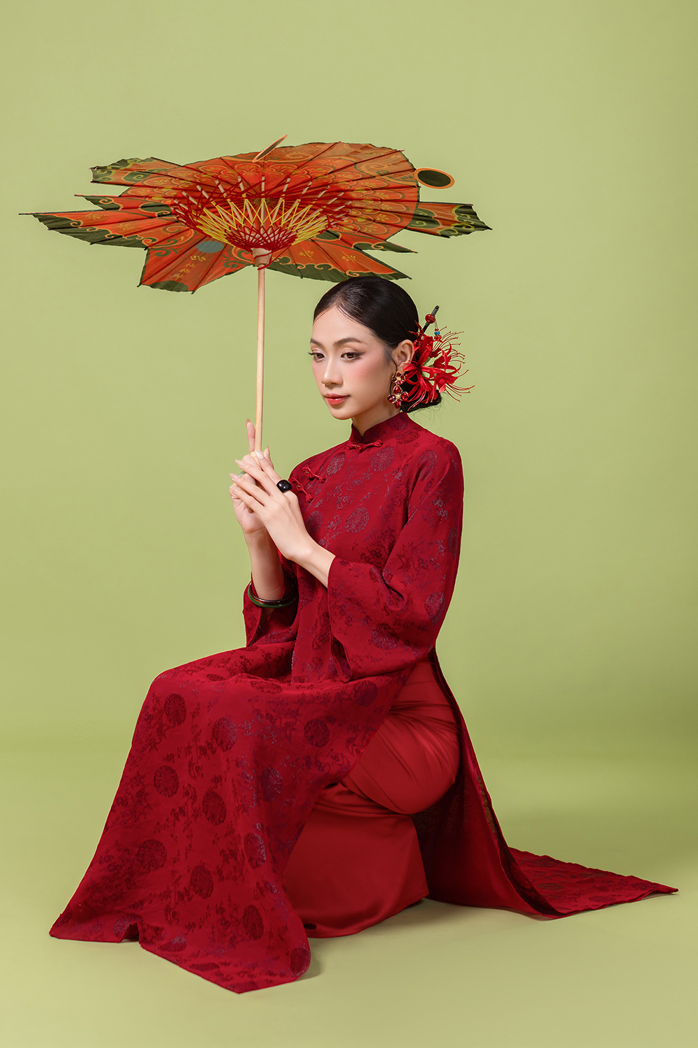 Áo dài Hỷ Khánh