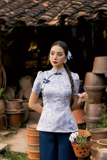 Áo kiểu Lam Viên