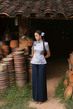 Áo kiểu Lam Viên