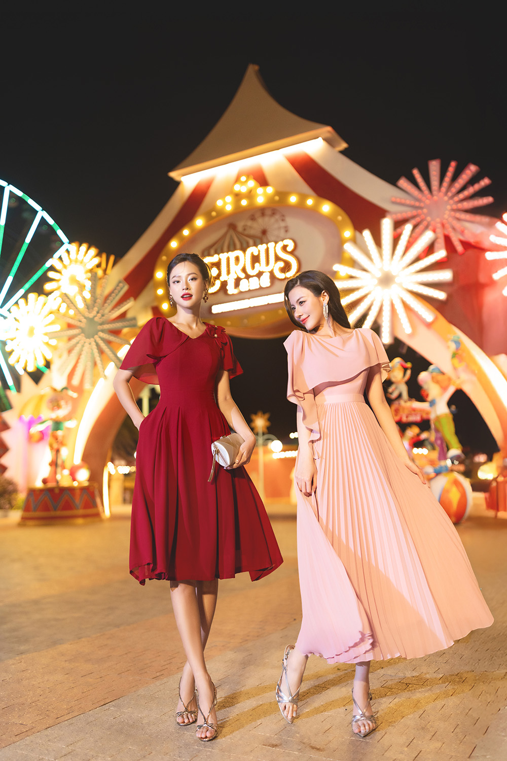 Váy đầm dự tiệc đẹp sang trọng cho mùa tết 2026