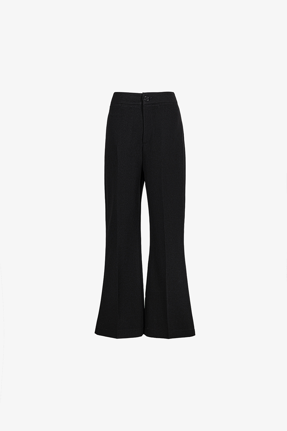 Quần công sở màu đen ống loe nhẹ