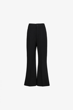 Quần công sở màu đen ống loe nhẹ