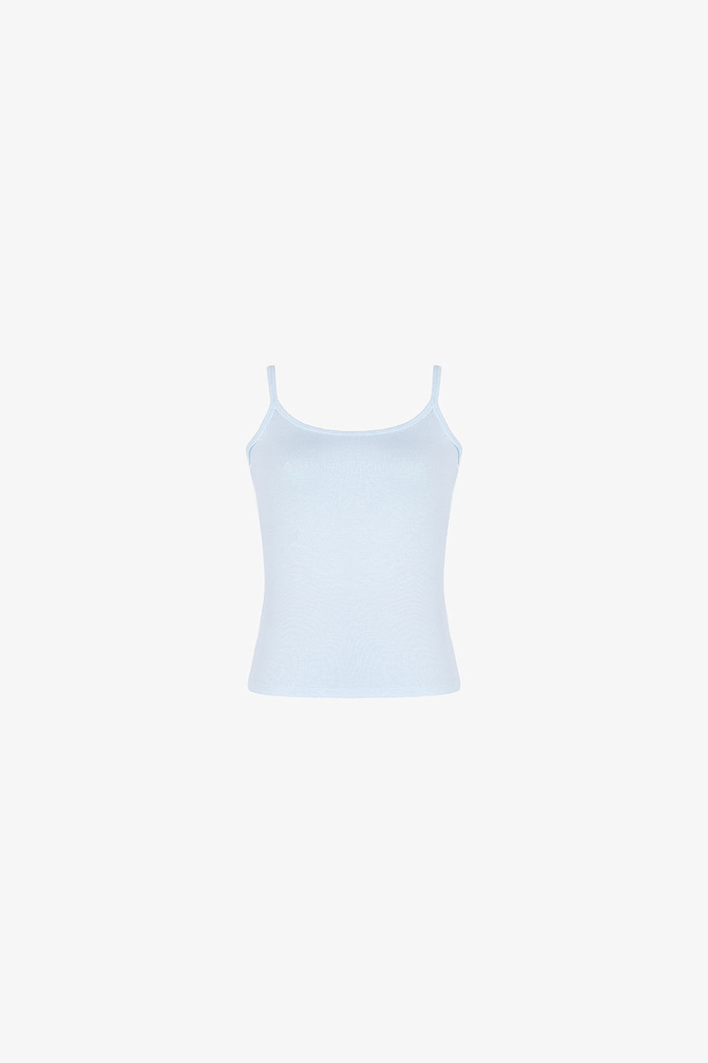 Áo hai dây nữ màu xanh thun cotton