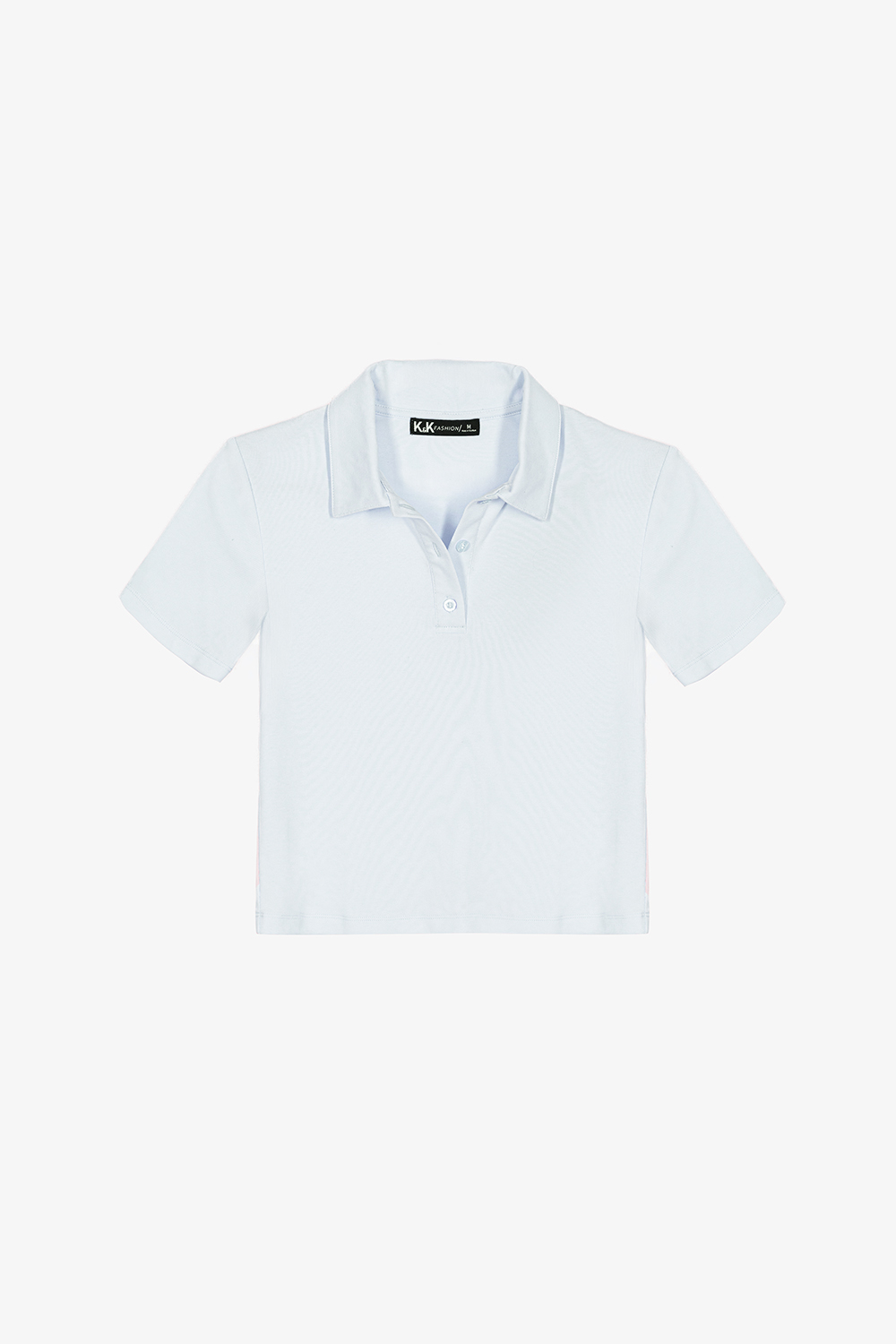 Áo thun polo nữ màu xanh pastel