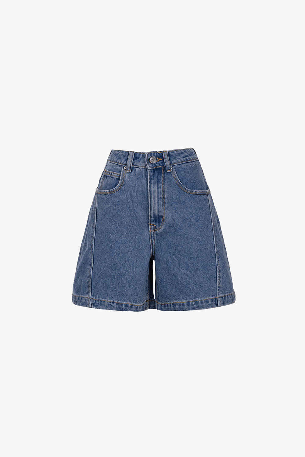 Quần short jean nữ lưng cao