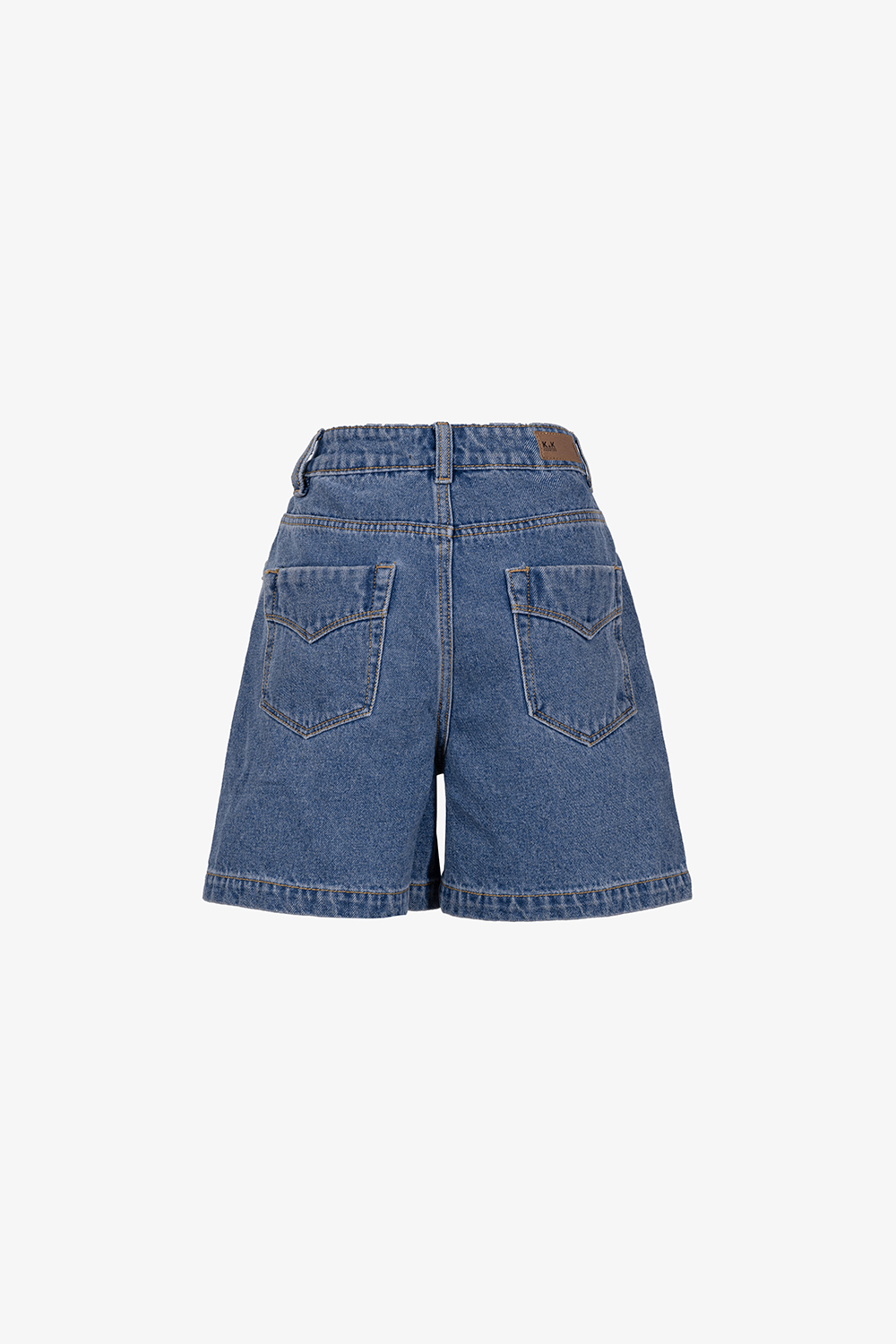 Quần short jean nữ lưng cao