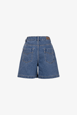 Quần short jean nữ lưng cao