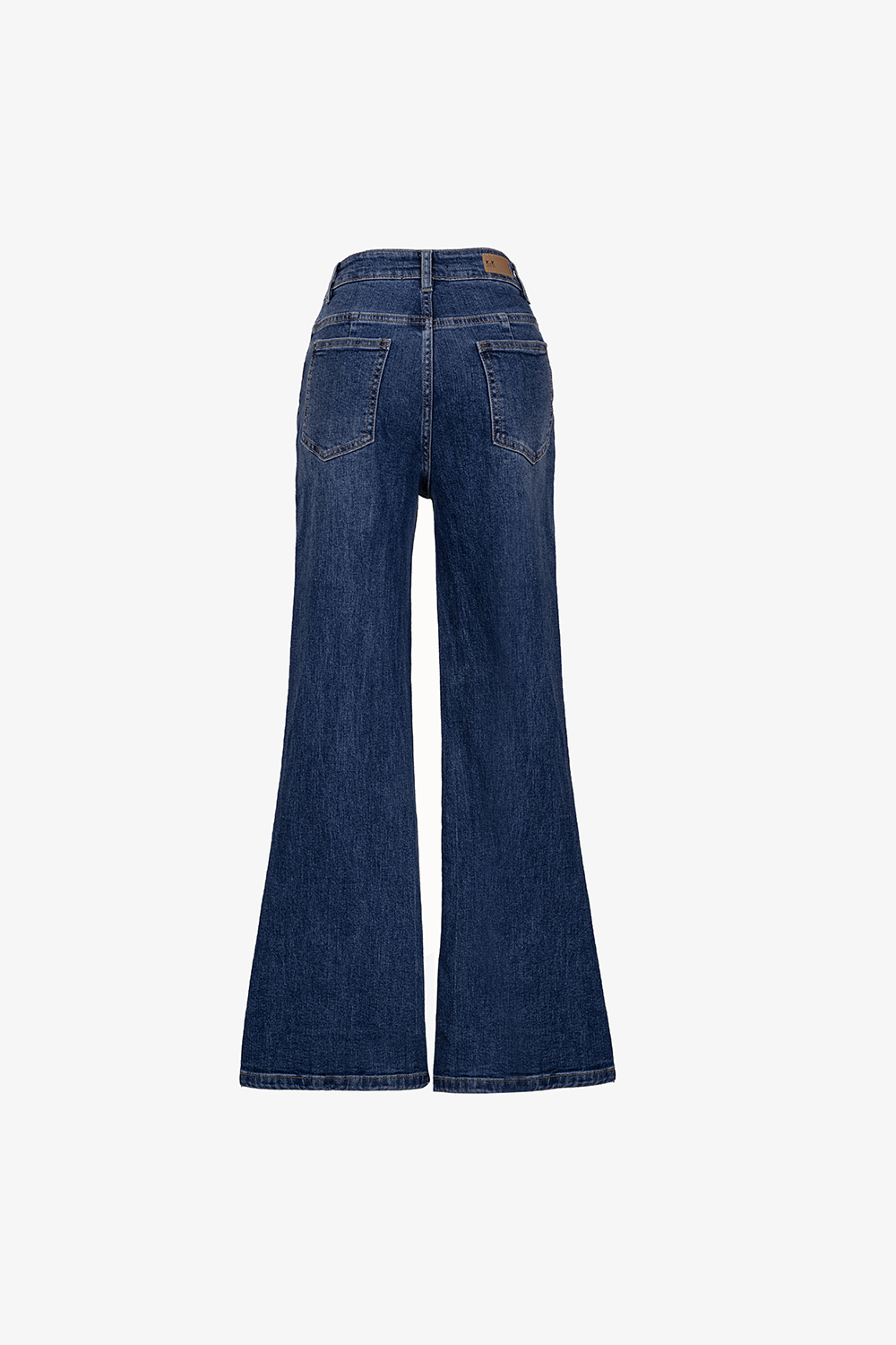 Quần jeans dài ống loe nhẹ