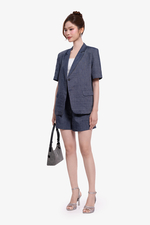 Áo blazer nữ ngắn tay