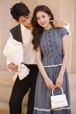 Áo peplum caro cổ bèo buộc eo