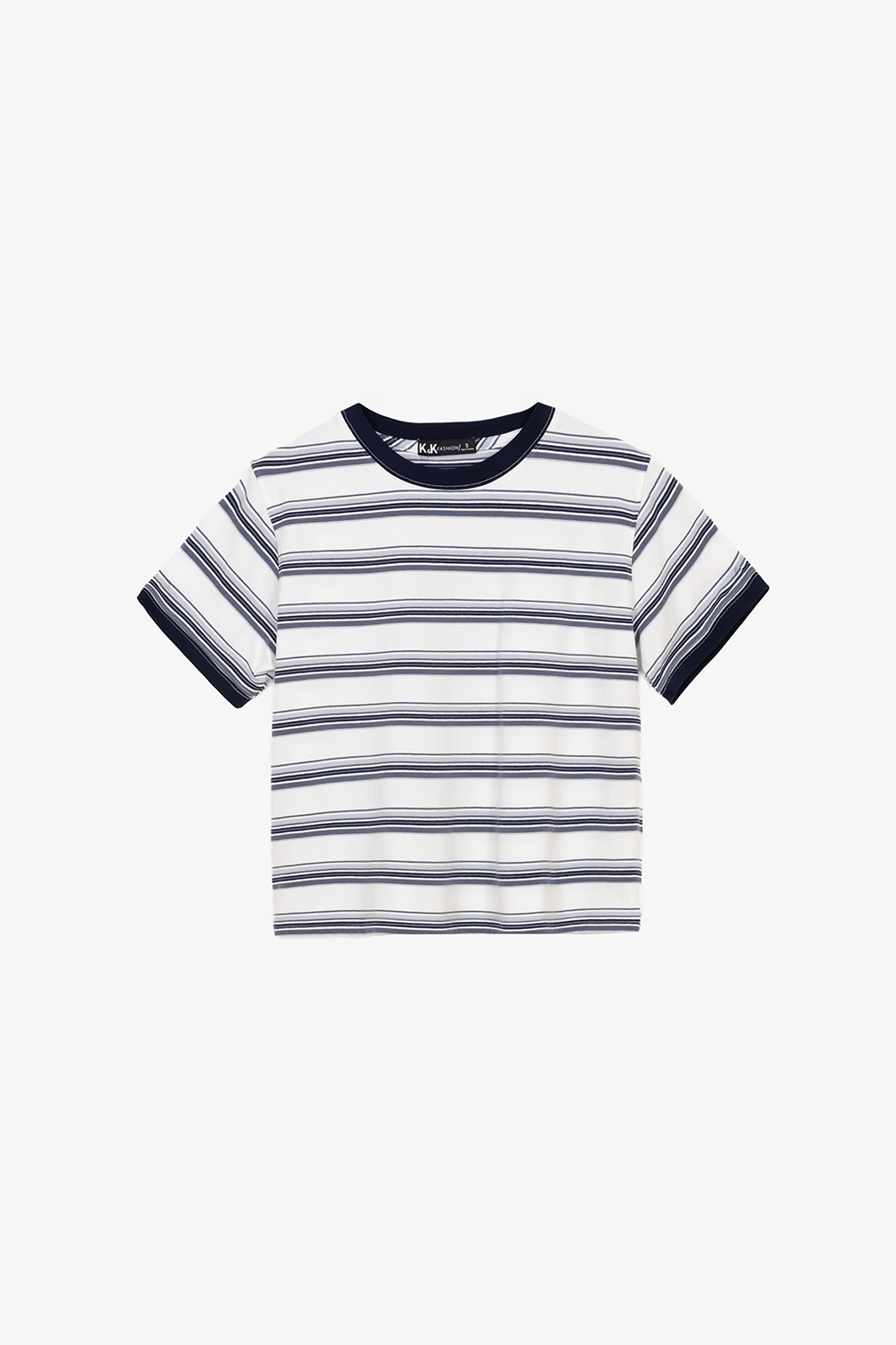 Áo thun cotton nữ sọc ngang