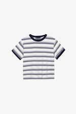 Áo thun cotton nữ sọc ngang