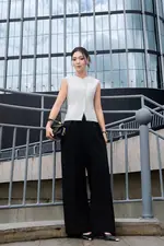 Quần tây ống suông công sở
