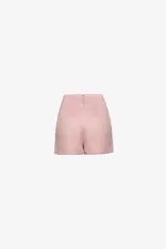Quần short nữ tafta màu hồng