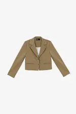 Áo khoác blazer nữ dáng croptop