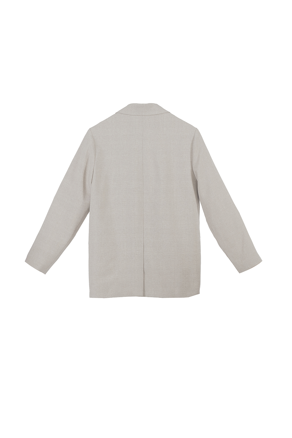 Áo khoác blazer nâu nhạt có túi 