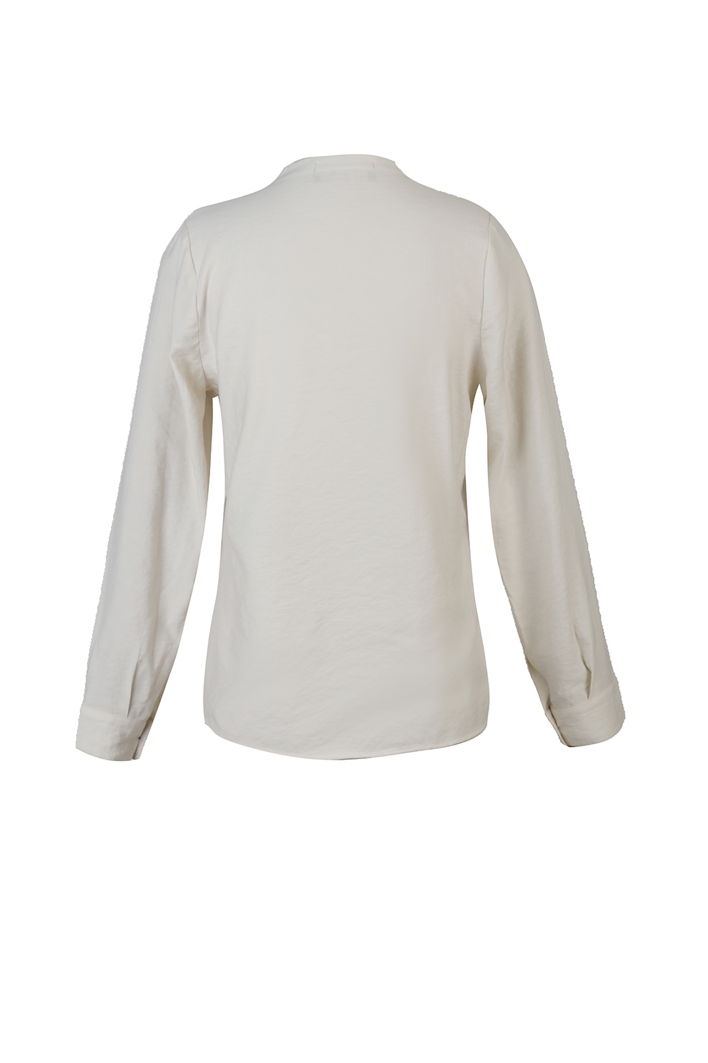 Áo sơ mi tay dài viền đen 